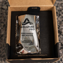 The Alexapure Pro Gen 2 Filter in box